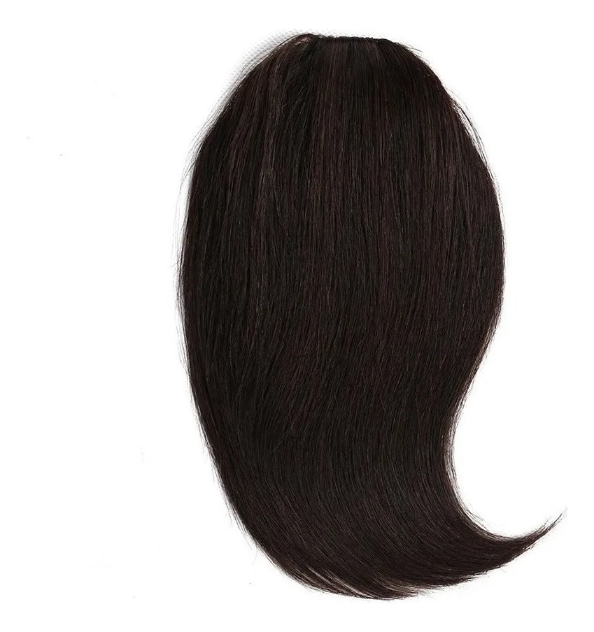 Aplique Franja De Natural Cabelo Humano Com Tic Tac 2unds - Imagem 9