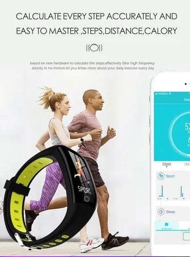 Pulseira Inteligente Gps F21 Fitness Tracker 1,14 Pulseira - Imagem 4