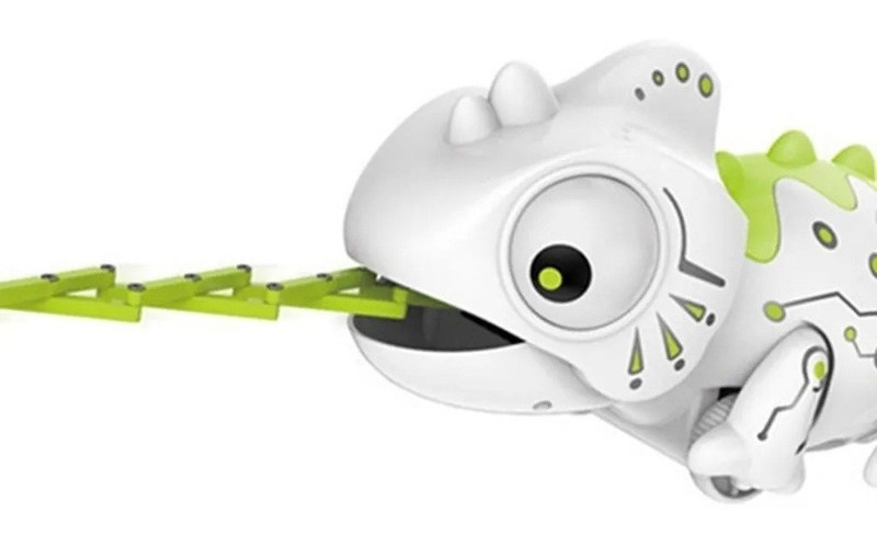 Robô Animal Camaleão De Estimação Com Controle Remoto Rci - Imagem 6