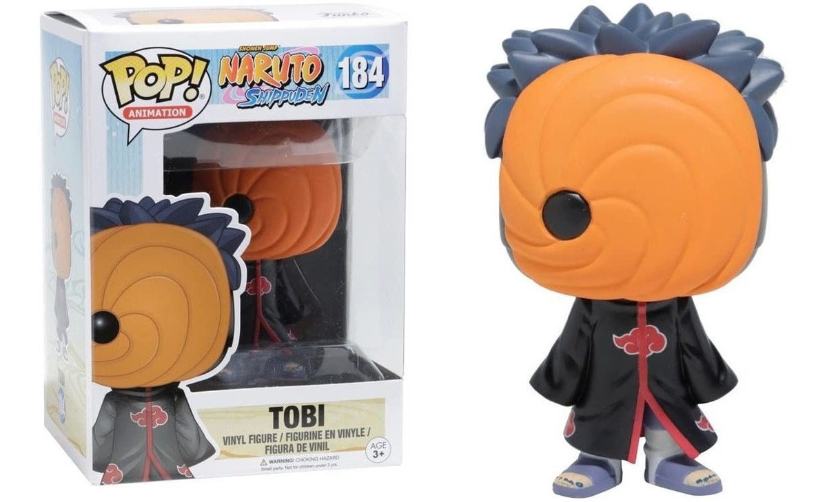 Boneco De Brinquedo Funko Pop Anime: Naruto Shippuden Tobi