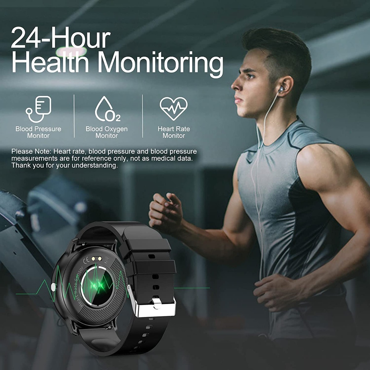Smartwatch Masculino Impermeável Bluetooth Sport Si - Imagem 4