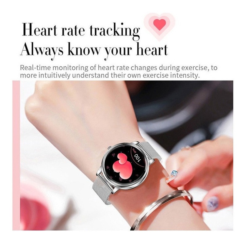 Smartwatch Feminino Pulseira Esportiva Inteligente - Imagem 8