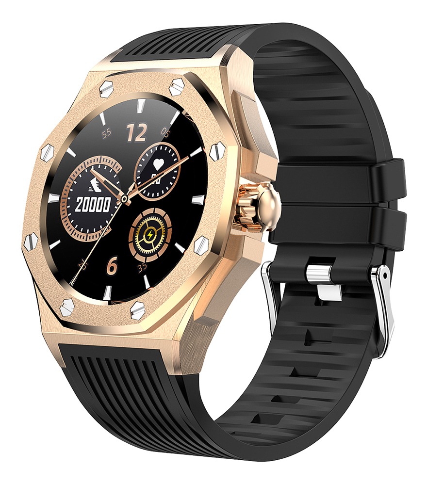 Smartwatch Relógio Kumi Gw20 Caixa Metal Ipx7 À Prova D'água - Imagem 2