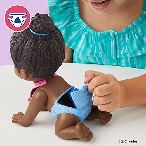 Boneca Baby Alive Lil Snacks Come Cocô Com Tema De Lanche De - Imagem 4