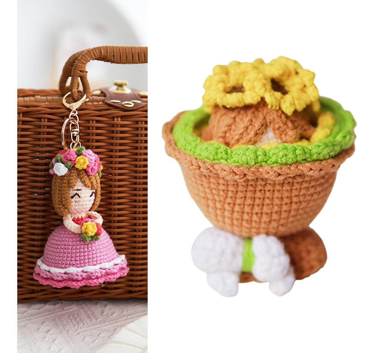 Decoração De Quarto De Boneca De De Crochê Faça Você - Imagem 15