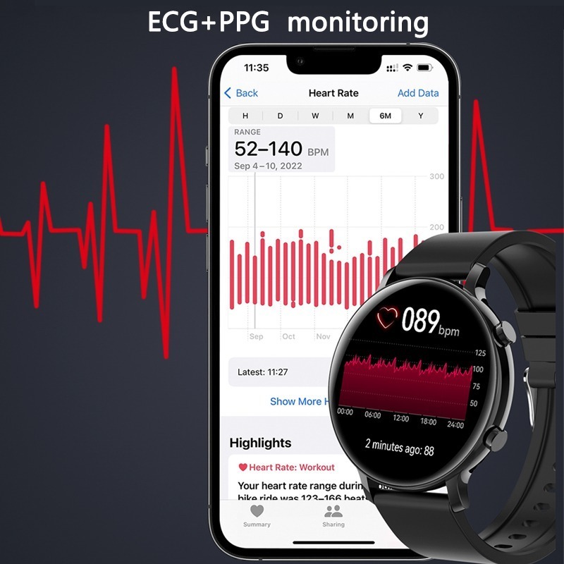Smartwatch Feminino Bluetooth Call Smart Watch Masculino Fem - Imagem 5