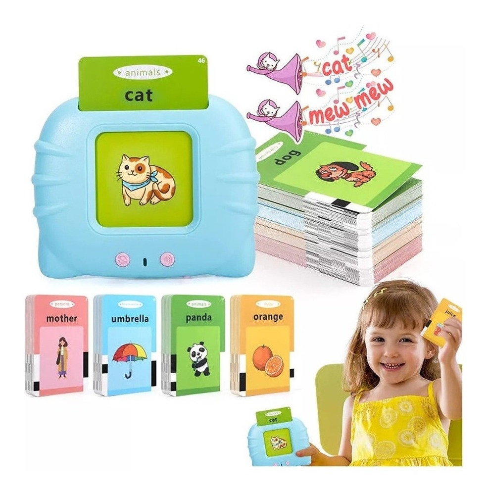 Cardkids Educacional Aprender Inglês 224 Palavras Infantil