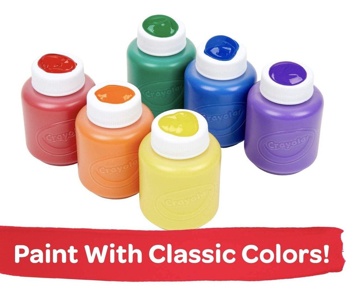 Tinta Infantil Lavável Crayola 12 Unidades Exclusiva Da Amaz - Imagem 6