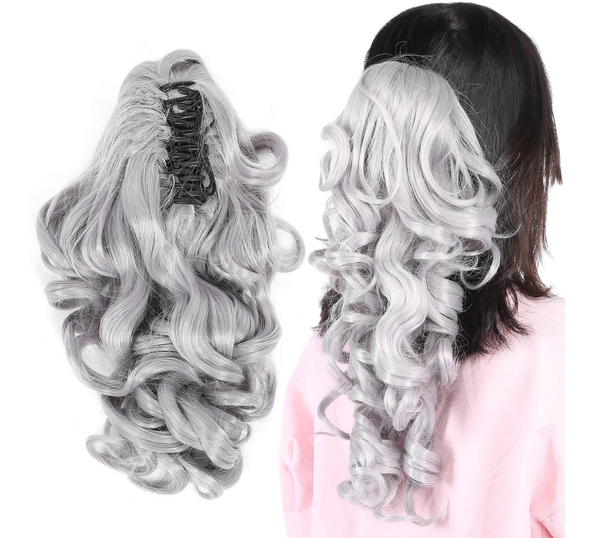 Grampo De Garra Extensões De Cabelo Peruca Feminina Encaraco - Imagem 10
