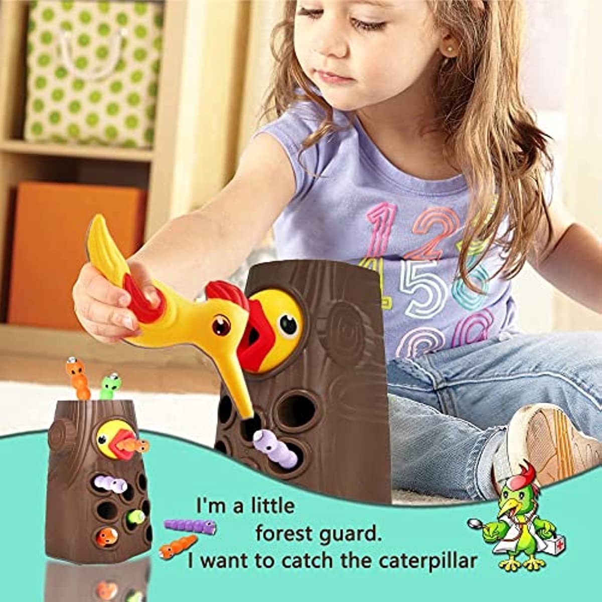 Brinquedos Magnéticos Montessori, Brinquedos Para Captura De - Imagem 7