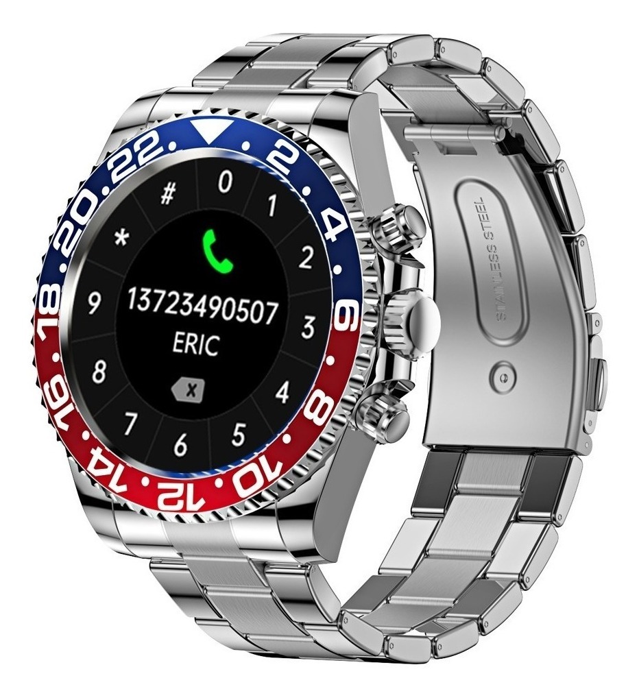 Rollstimi Man Relógios Inteligentes Mulheres Waterproos Blue