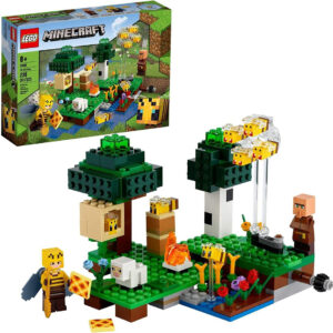 Lego Minecraft The Bee Farm 21165 Ação De Construção De Mine