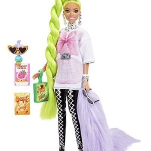 Boneca Barbie Extra 11 Em Leggings De Tamanho Grande