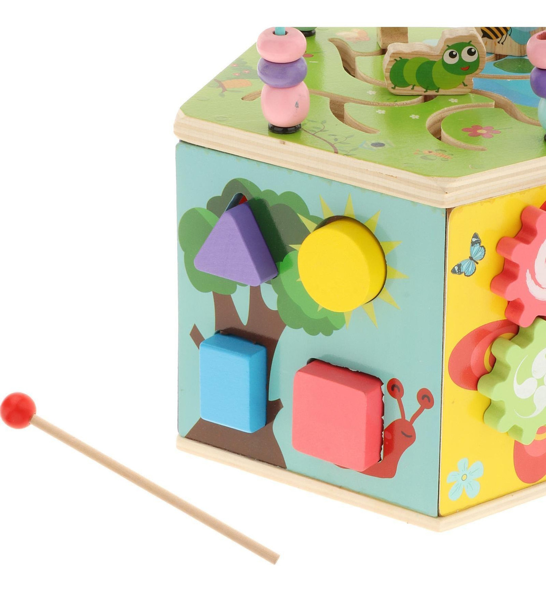 Cubos De Atividades Montessorianas Brinquedos De - Imagem 8