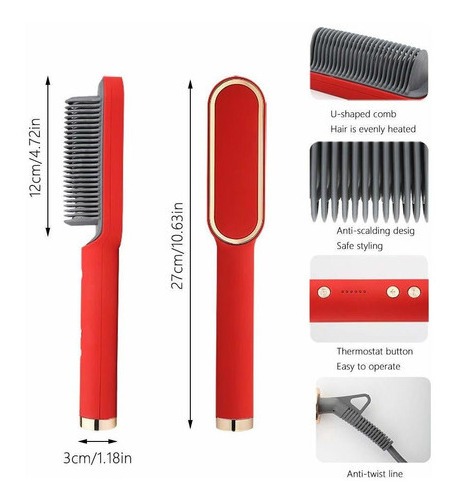 Escova Secadora Profissional Seca Alisa E Modela Cabelo - Imagem 22