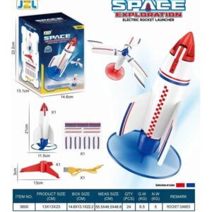 Brinquedo Divertido Infantil Elétrico Skyrocket Outdoor Lumi