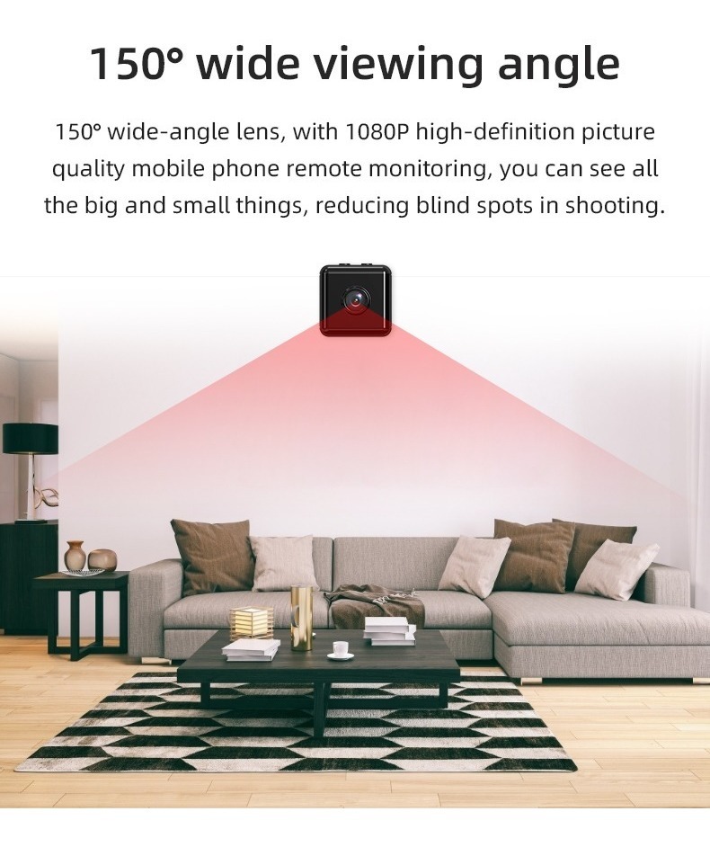 Mini Câmera Home Security Camera Hd 1080p Noite Wi-fi - Imagem 7
