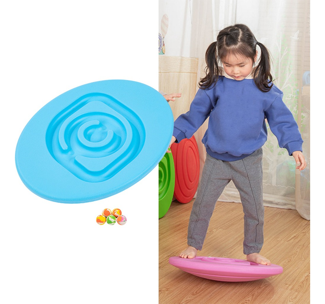 1pc Kids Balance Board Brinquedo De Treinamento Vestibular - Imagem 37