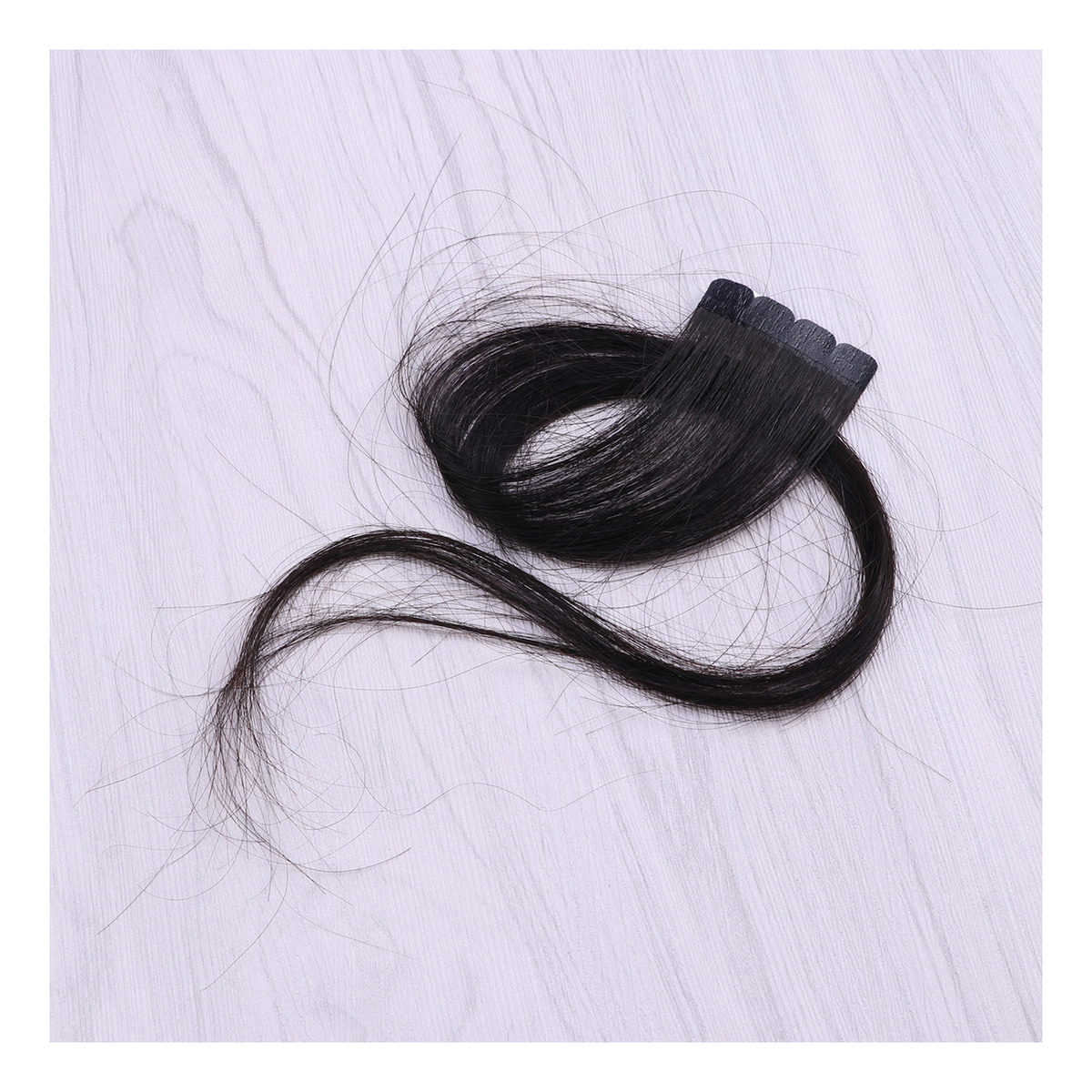 Perucas De Cabelo Com Fita Adesiva, Extensões De Cabelo Liso - Imagem 6