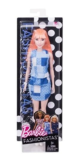 Boneca Barbie Fashionistas 60 Denim Patchwork - Imagem 6