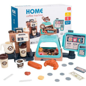 Maquina De Café Brinquedo Cozinha Infantil Com Som E Fumaça