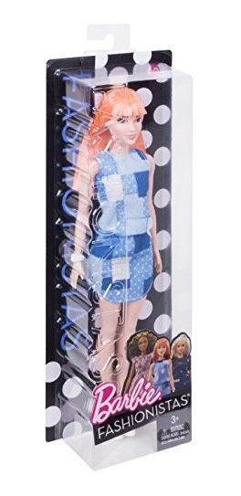 Boneca Barbie Fashionistas 60 Denim Patchwork - Imagem 7