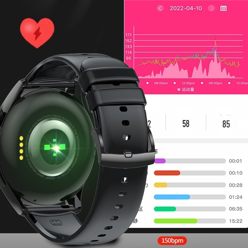 Smartwatch Masculino Call Ip68 Bluetooth Smartwatch - Imagem 9