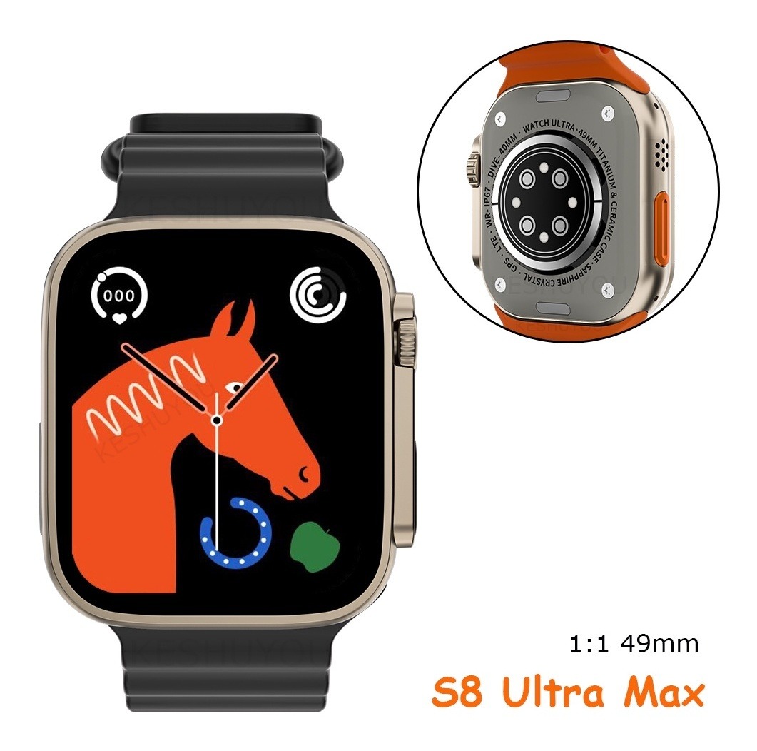 Smartwatch S8 Ultra Max Série 8 Bluetooth Call Nfc - Imagem 2