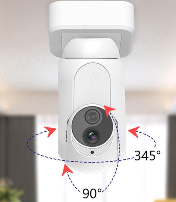 Câmera De Visão Noturna E27 Bulb, Monitor De Segurança Color - Imagem 4