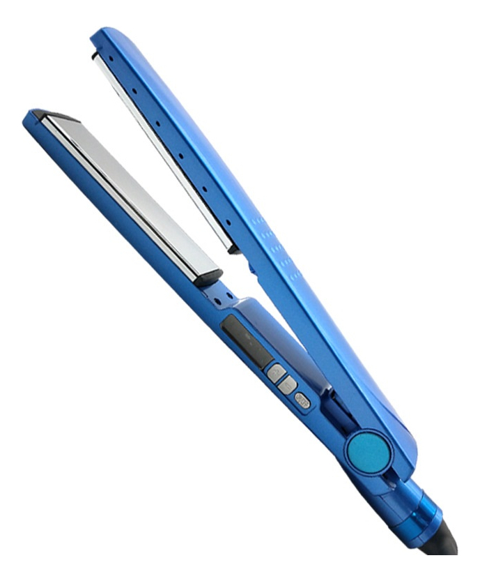 Alisador De Cabelo Molhado E Seco Blue Nano Titanium - Imagem 2