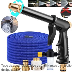 Pistola De Água Portátil De Alta Pressão Com Tubo De Água