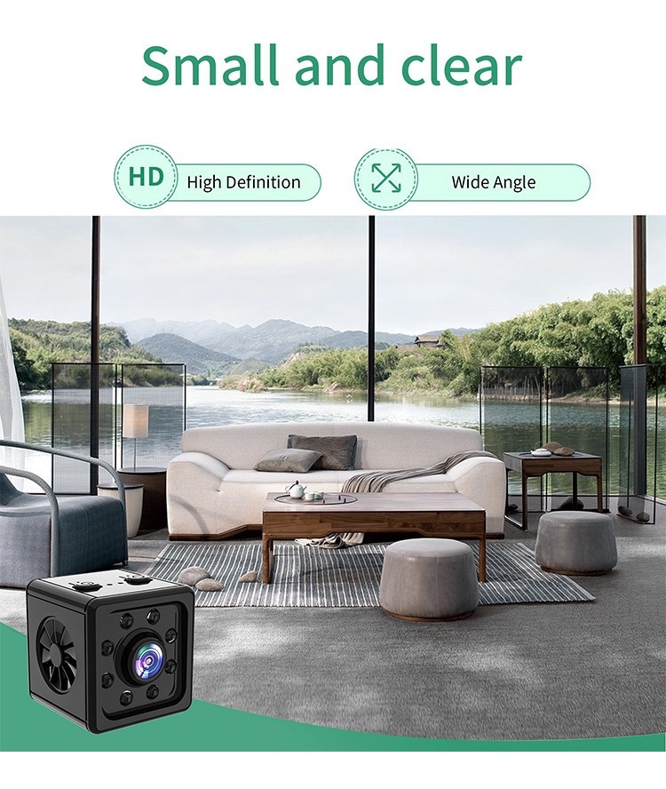 2pcs Câmera Vigilância Hd 4k Smart Wifi Mini Edição Noturna - Imagem 6