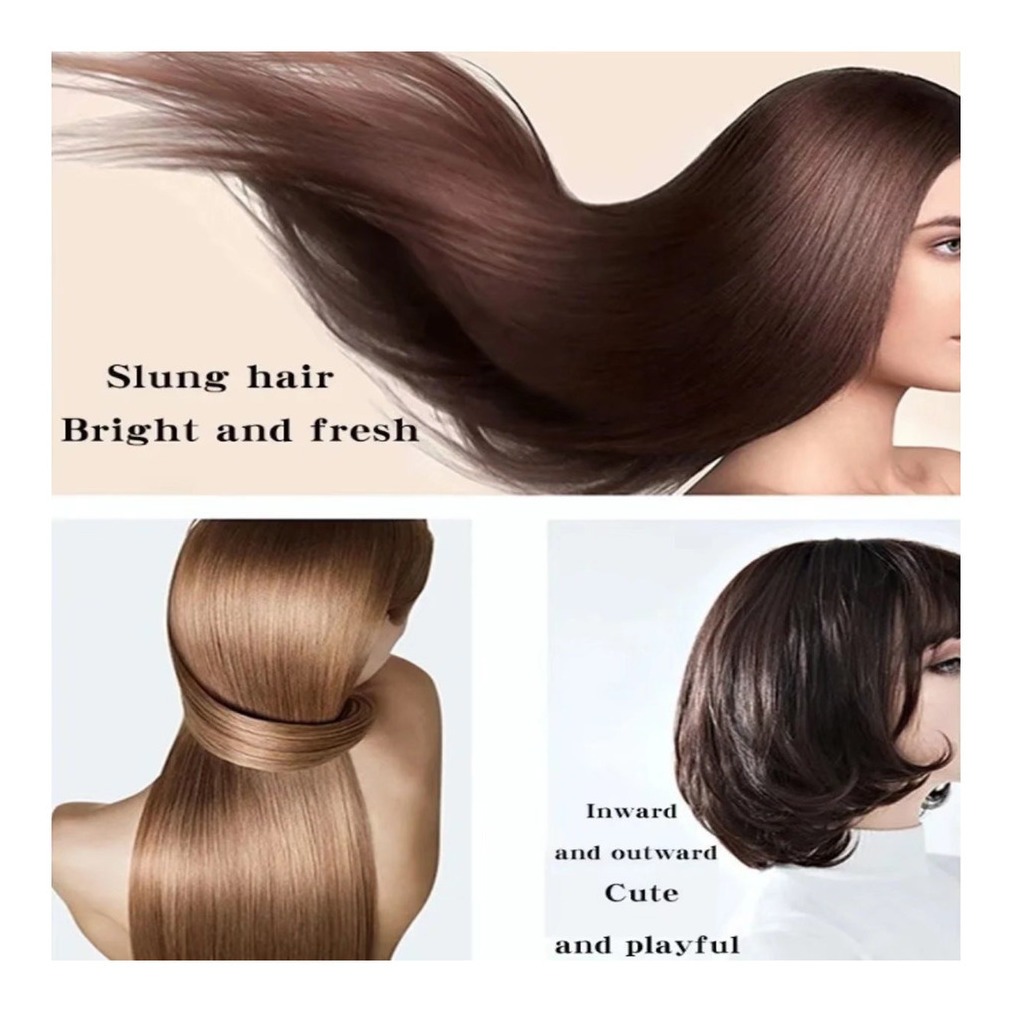 Basiqe Sleek Gold Escova Anion Cabelo Escova Basiqe Elegante - Imagem 15