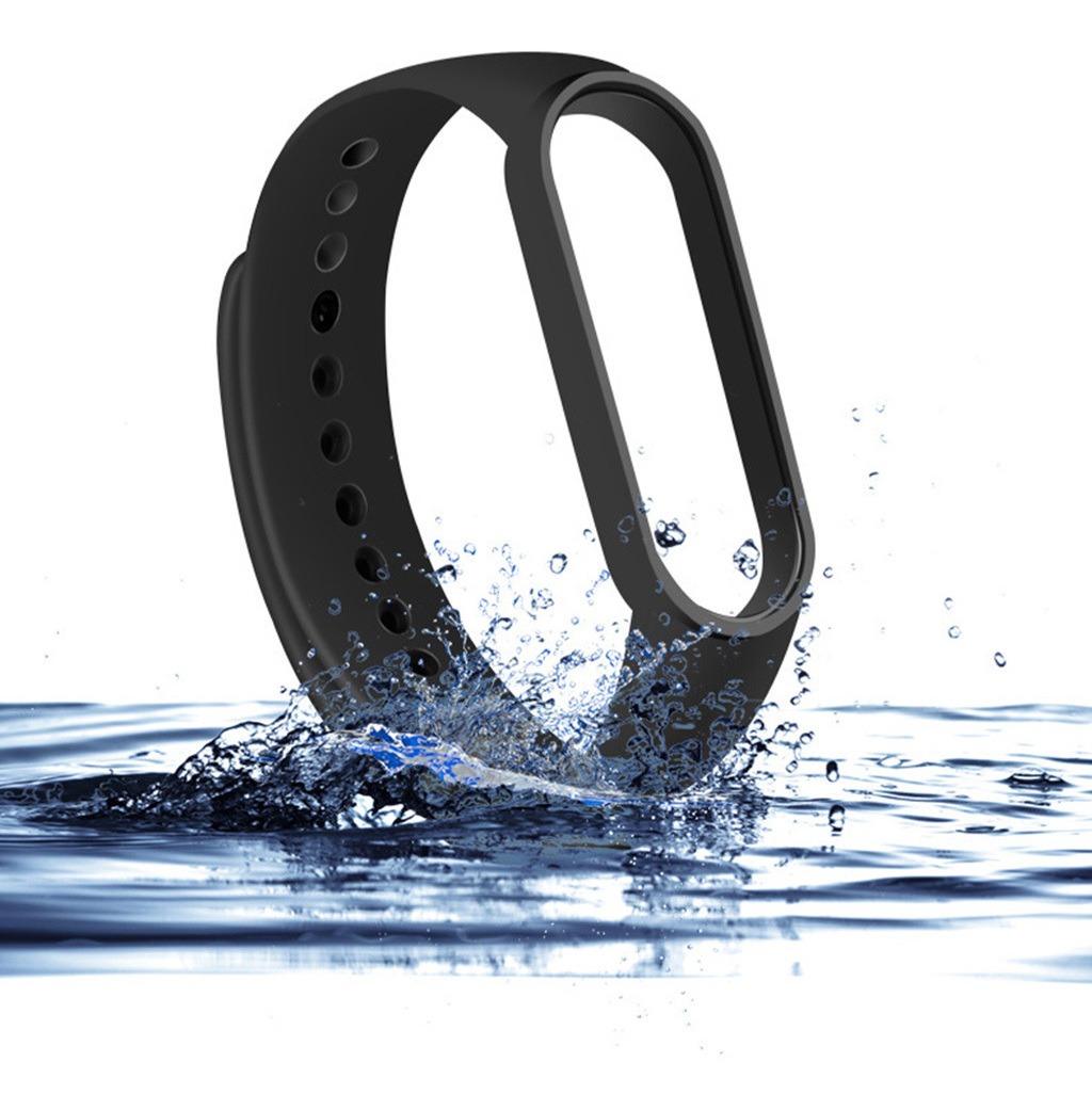 Correia De Silicone Compatível Com Mi Band 6 5 Waterproof Du - Imagem 4