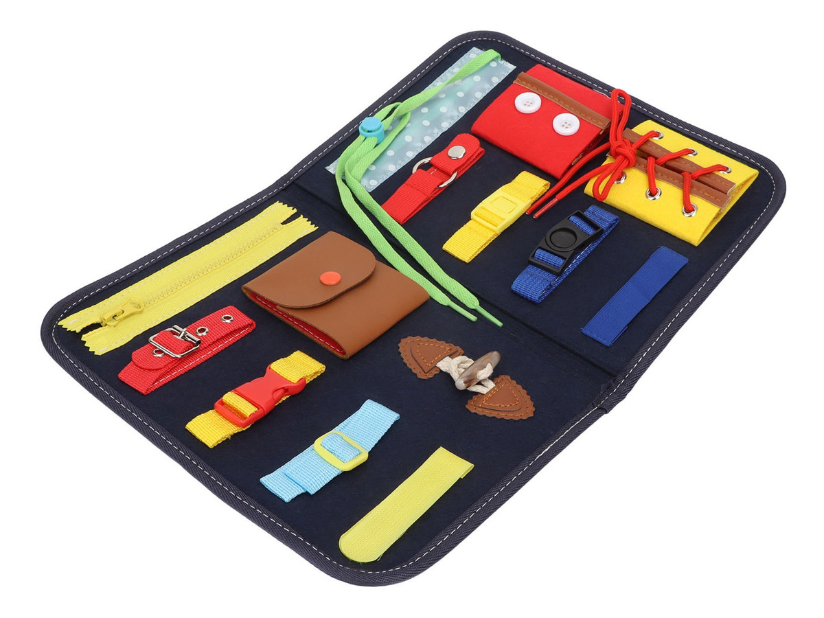 Placa Sensorial Montessori: Aprendendo Habilidades Motoras F - Imagem 3