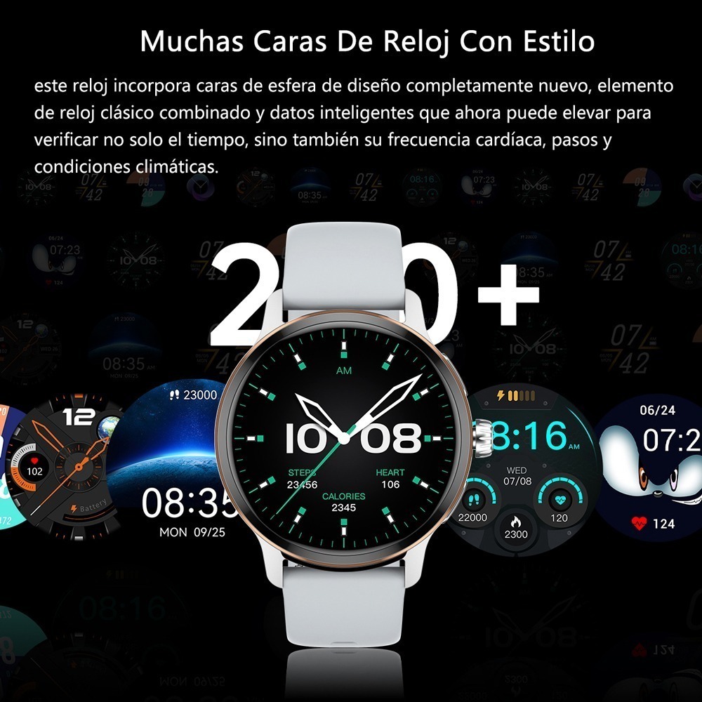 Smartwatch Para Homens E Mulheres, Esportes, Fitnes - Imagem 8