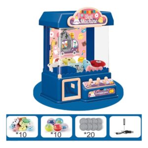 Máquina De Garras De Brinquedo + 10 Bonecas De Pelúcia