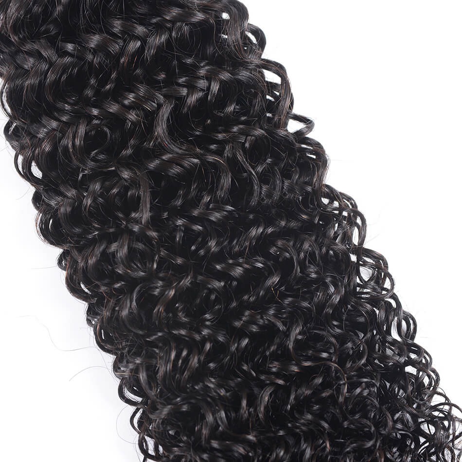 Peruca Cabelo Humano Virgem Longo Encaracolado 50cm 100g - Imagem 4