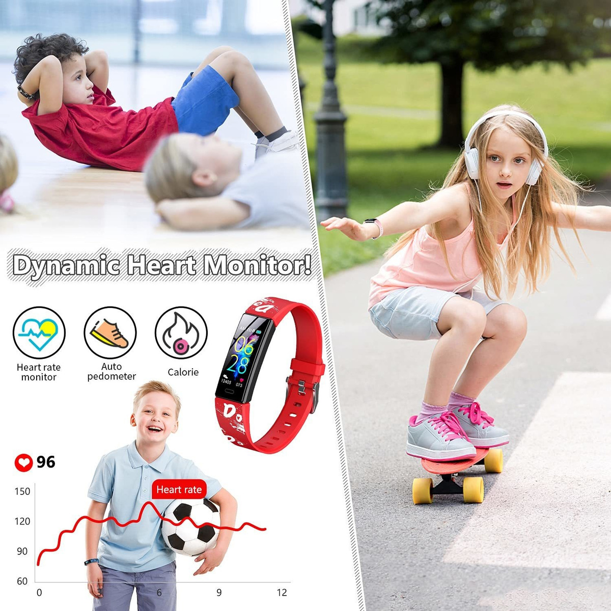 Smartwatch Para Crianças De 6 A 16 Anos - Imagem 4