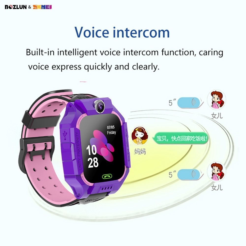 Q19 Crianças Smartwatch Vídeo Chat Jogos Inteligent - Imagem 6