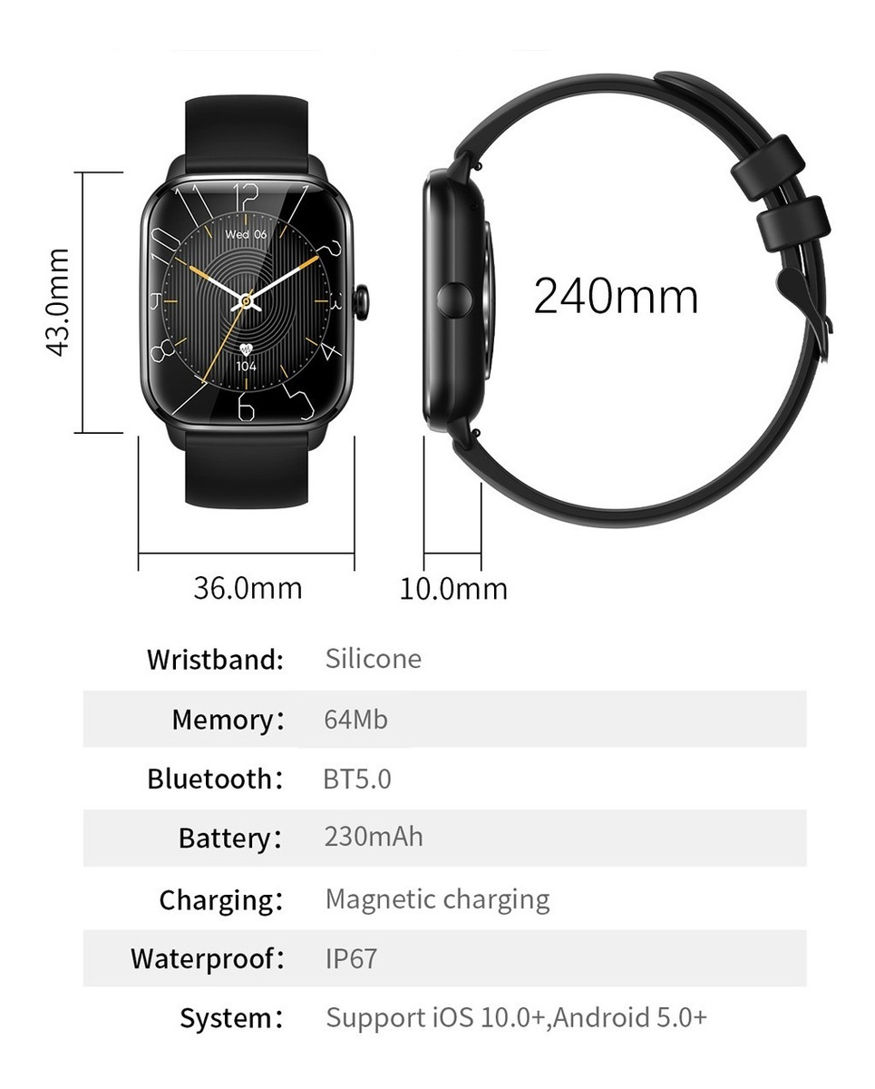 1.9 Relógio Inteligente Masculino Smartwatch Masculino Llama - Imagem 10