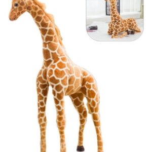 Presente Infantil De Boneca De Girafa De Simulação