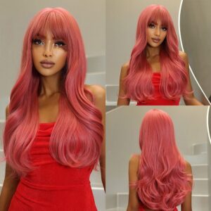 Peruca De Cabelo Longo Encaracolado, Cosplay Feminina, Resis