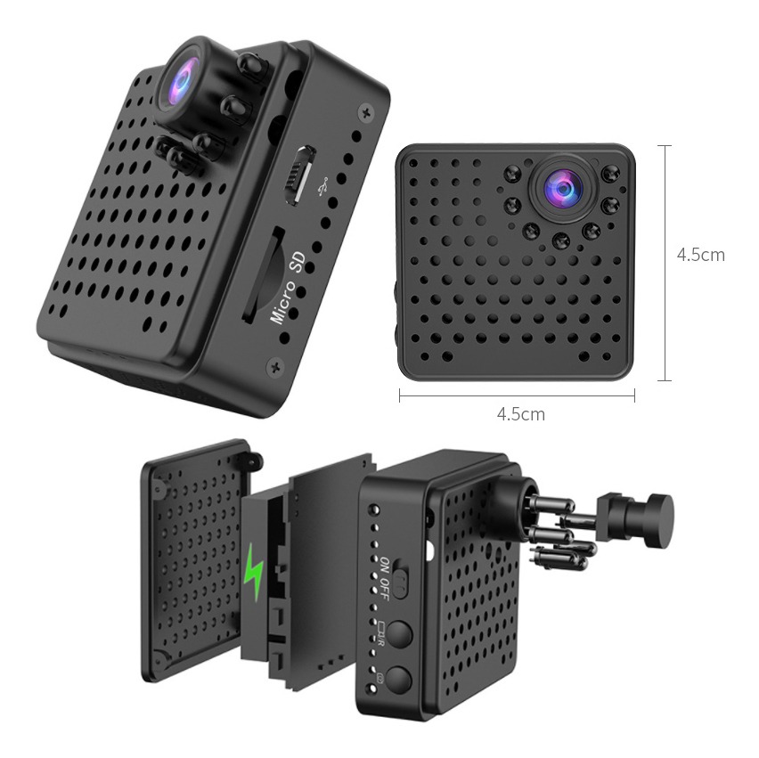 Mini Câmera Wifi Full Hd 1080p Home Security Camcorder - Imagem 3