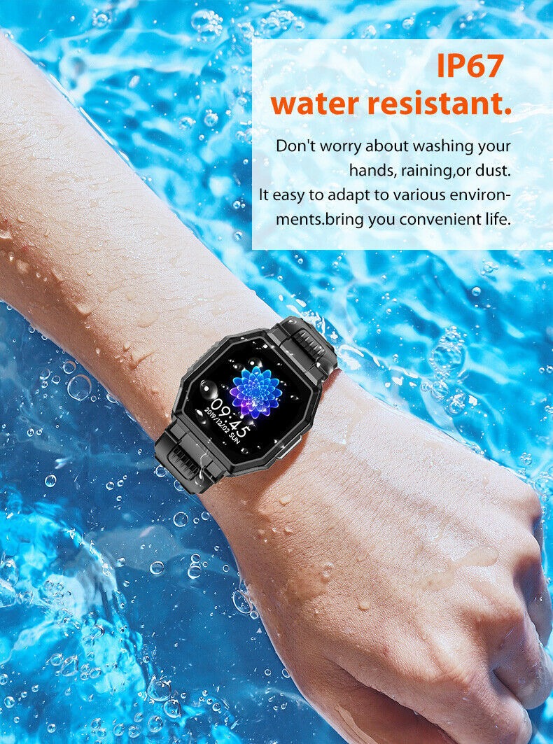 Smartwatch Esportes Ao Ar Livre Heart Rate Fitness - Imagem 8
