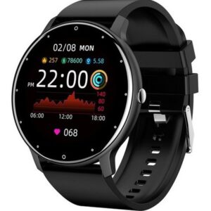 Smartwatch Zl02 Tela Redonda Rastreador De Fitness