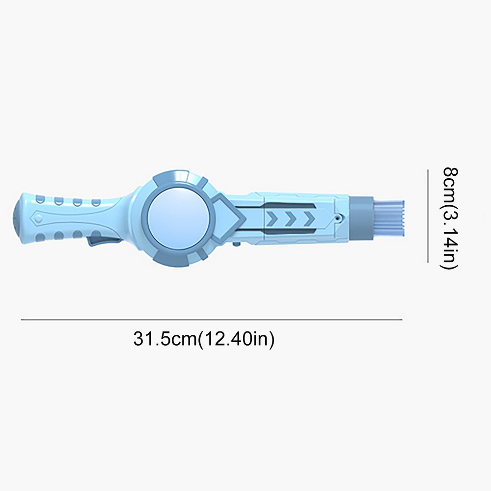 G Elastic Smoke Bubble Wand Menina Em Forma De Coração Bubbl - Imagem 3