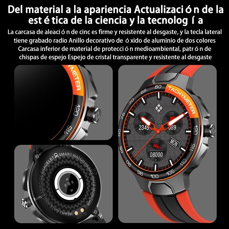 Smartwatch Smartwatch Masculino Bluetooth Esportivo - Imagem 8