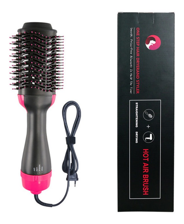 Escova Secadora E Modeladora Cerâmica Soft Escova Alisadora - Imagem 10