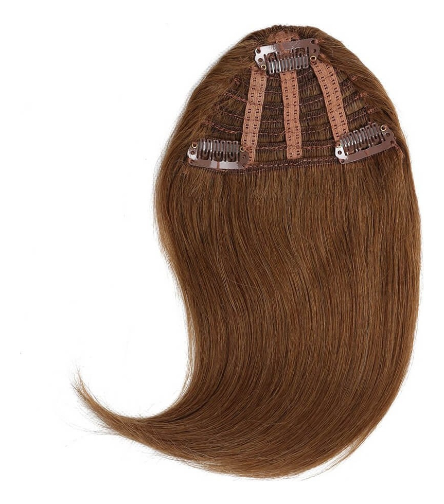Peruca Cabelo Humano Virgem 20cm Franja - Imagem 3